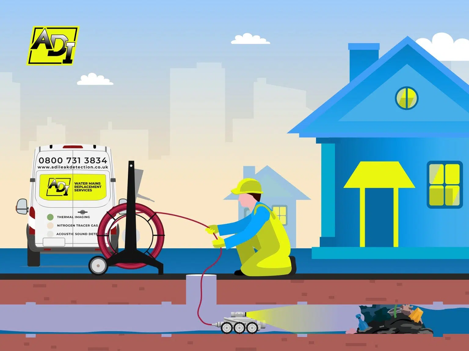 Drainage CCTV Surveys & Investigations Wantage